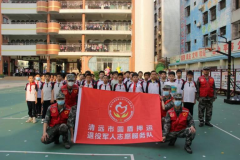 市圓盾押運公司退役軍人志愿服務(wù)隊重啟“助力雙減政策 軍事訓(xùn)練營進校園”